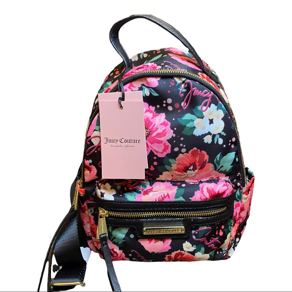 Juicy Couture “Pick UR petal” mini backpack